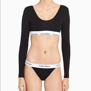 Calvin Klein cotton scoop back